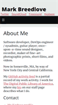 Mobile Screenshot of markbreedlove.com